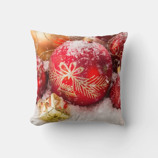 Weihnachtsschmuck Kissen (Vorderseite)