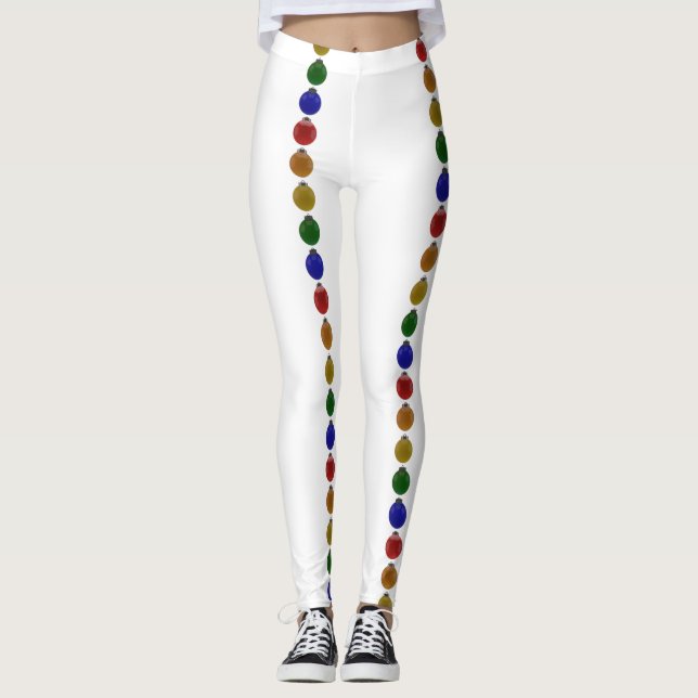Weihnachtsschmuck Leggings (Vorderseite)