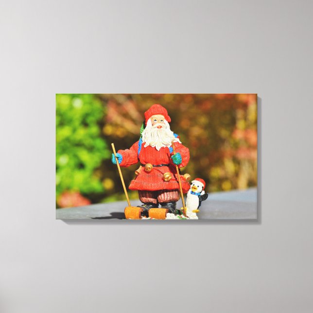 Weihnachtsschmuck Leinwanddruck (Vorderseite)