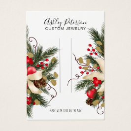 Weihnachtsschmuck mit Blumenzauber