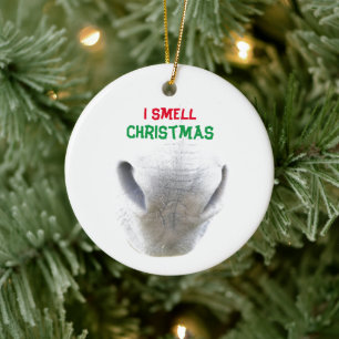 Weihnachtsschmuck mit Esel