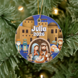 Weihnachtsschmuck mit individuellem Namen