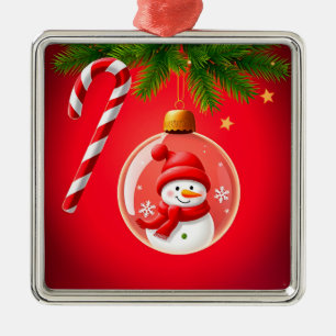 Weihnachtsschmuck mit Schneemann