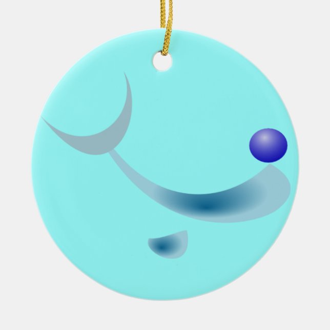 Weihnachtsschmuck mit Stilelementen (Vorne)