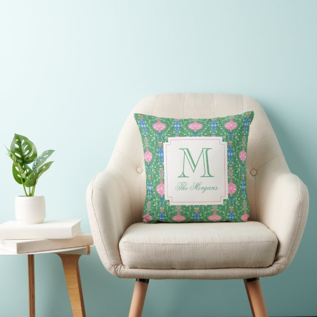 Weihnachtsschmuck Monogram Kissen (Stuhl )