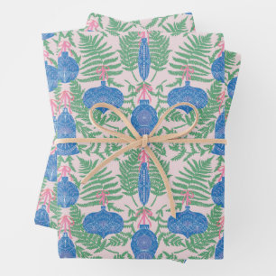 Weihnachtsschmuck Muster Geschenkpapier Set