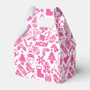 Weihnachtsschmuck-Muster.pink.07 Geschenkschachtel