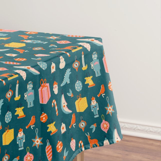 Weihnachtsschmuck Muster Tischdecke (Beispiel)