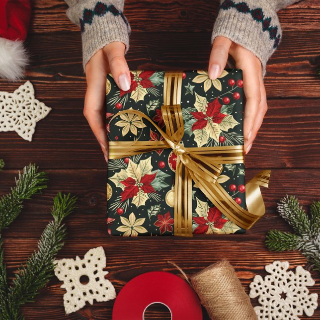 Weihnachtsschmuck - Nahtloses Muster Geschenkpapier (Von Creator hochgeladen)