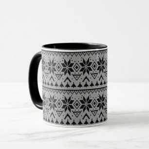 Weihnachtsschmuck nordischer Winterskandinavischer Tasse