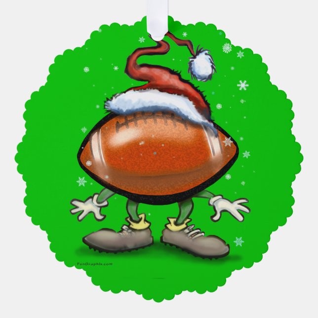 Weihnachtsschmuck Ornament Karte (Vorderseite)