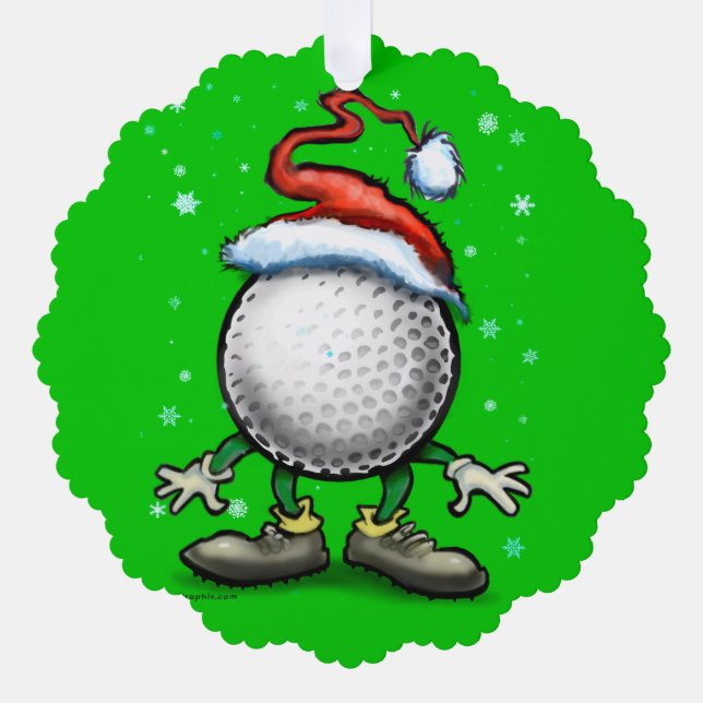 Weihnachtsschmuck Ornament Karte (Vorderseite)