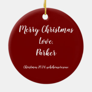 Weihnachtsschmuck Parker 2024