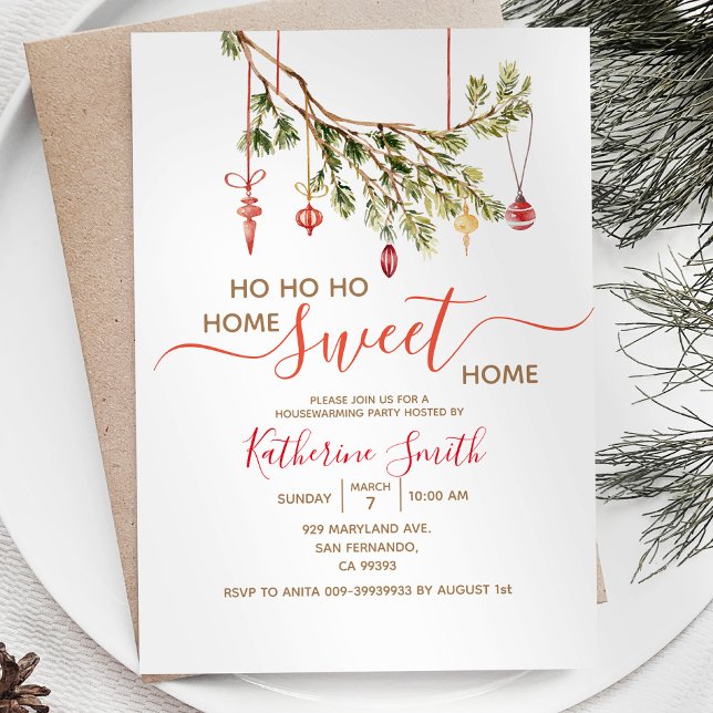 Weihnachtsschmuck Party Einladung (Von Creator hochgeladen)