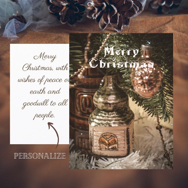 Weihnachtsschmuck Postkarte (Von Creator hochgeladen)