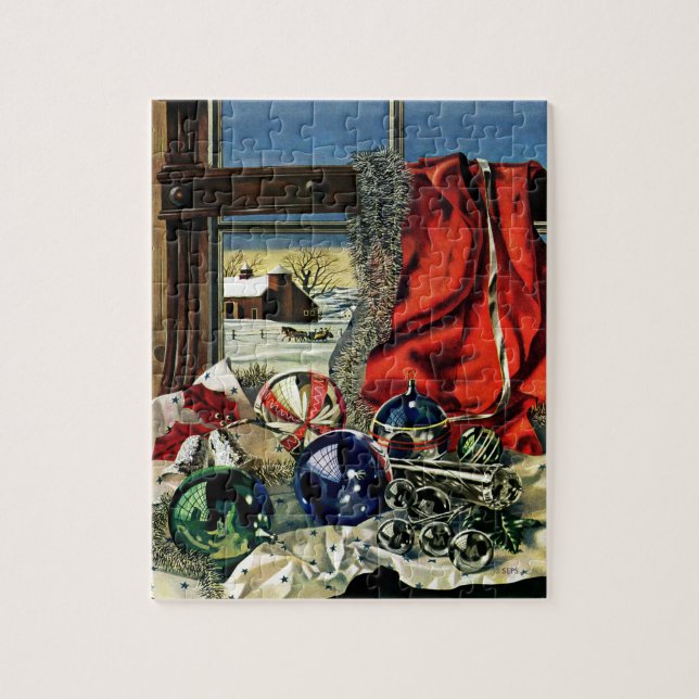 Weihnachtsschmuck Puzzle (Vertikal)