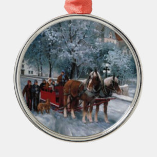 Weihnachtsschmuck - Reitpferd