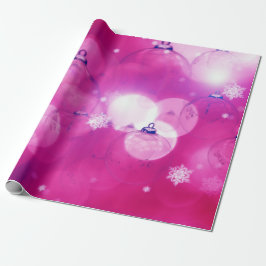 Weihnachtsschmuck Rosa Geschenkpapier