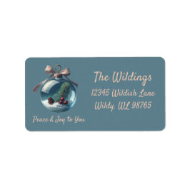 Weihnachtsschmuck Rücksendeadresse Etikett Adressaufkleber