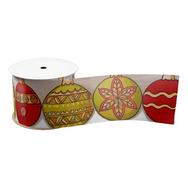 Weihnachtsschmuck Satinband (Spule)