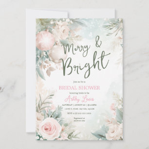 Weihnachtsschmuck, Schneeflocken-Brautparty Einladung