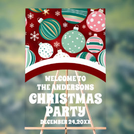 Weihnachtsschmuck Schneeflocken Willkommen Acrylschild