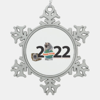 Weihnachtsschmuck Schneeflocken Zinn-Ornament