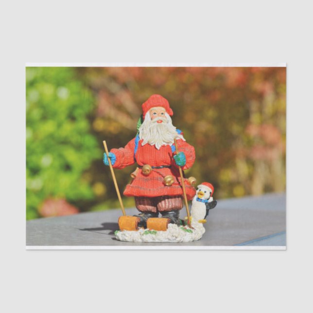 Weihnachtsschmuck Seidenpapier (Vorderseite)