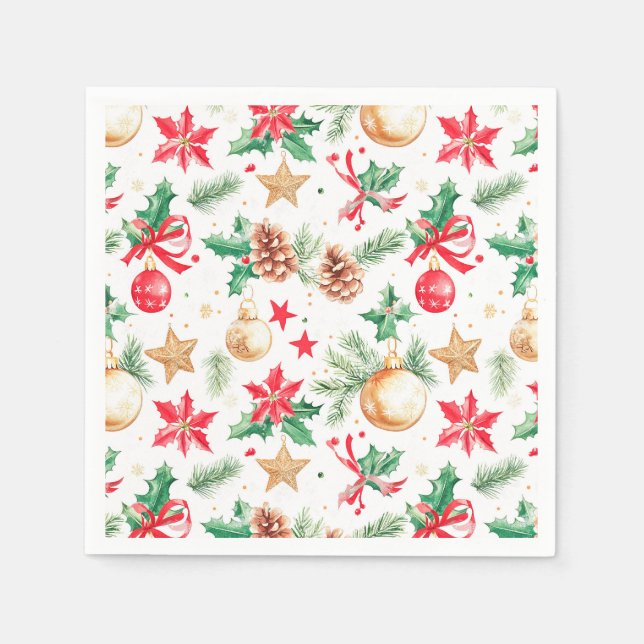 Weihnachtsschmuck Serviette (Vorderseite)