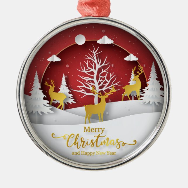 Weihnachtsschmuck - Stil der Künste (Vorne)