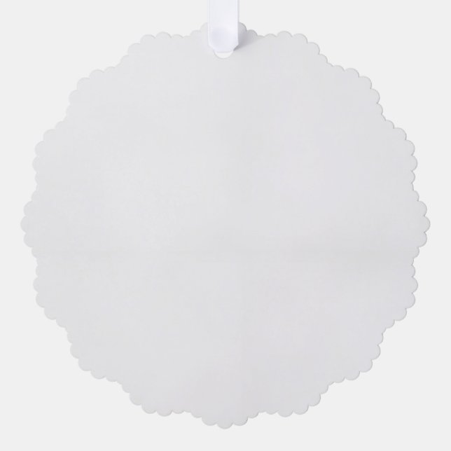 Weihnachtsschmuck & Strümpfe | Personali Ornament Karte (Vorderseite)