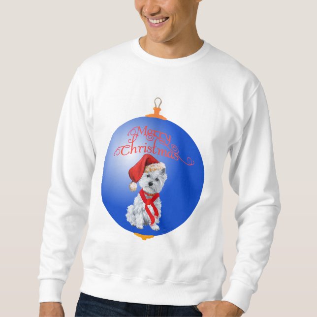 Weihnachtsschmuck Sweatshirt (Vorderseite)