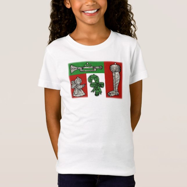 Weihnachtsschmuck T-Shirt (Vorderseite)