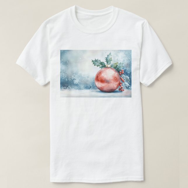 Weihnachtsschmuck T-Shirt (Design vorne)