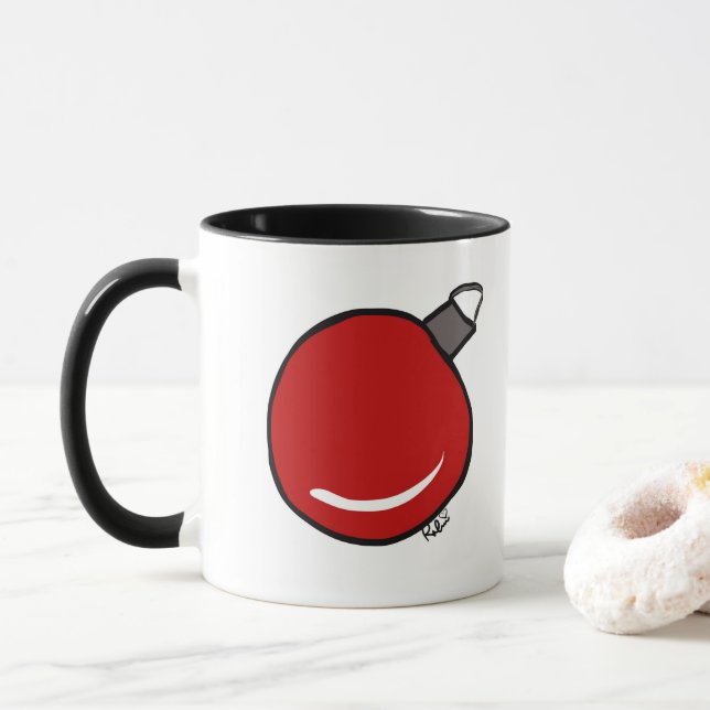 Weihnachtsschmuck-Tasse Tasse (Mit Donut)
