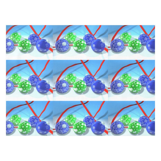 Weihnachtsschmuck Tischdecke (Vorderseite (Horizontal))