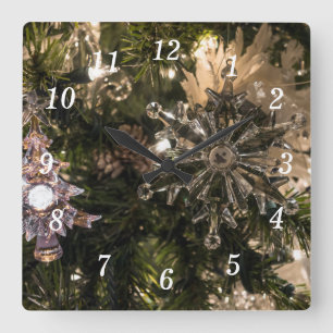 Weihnachtsschmuck Uhr