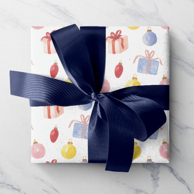 Weihnachtsschmuck und Geschenke Geschenkpapier (Von Creator hochgeladen)