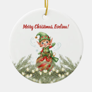 Weihnachtsschmuck vom Elf