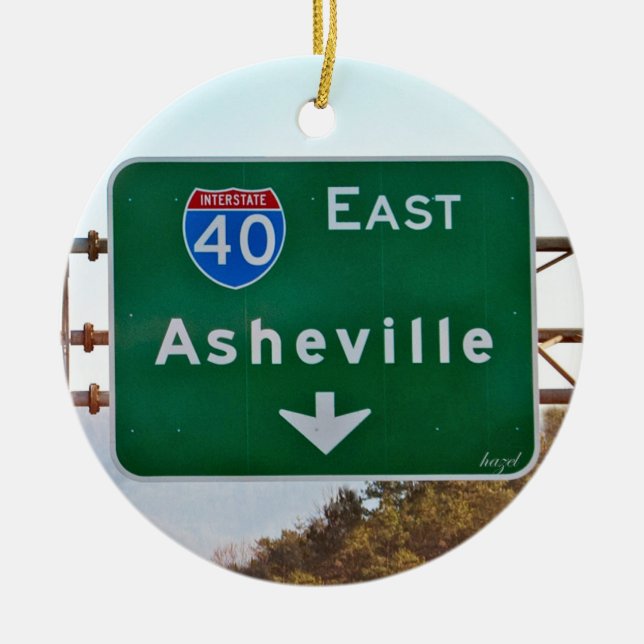 Weihnachtsschmuck von Asheville, North Carolina (Vorne)