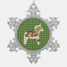 Weihnachtsschmuck von Quilter Schneeflocken Zinn-Ornament