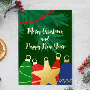 Weihnachtsschmuck Weihnachten Feiertag Foto Folien Feiertagskarte