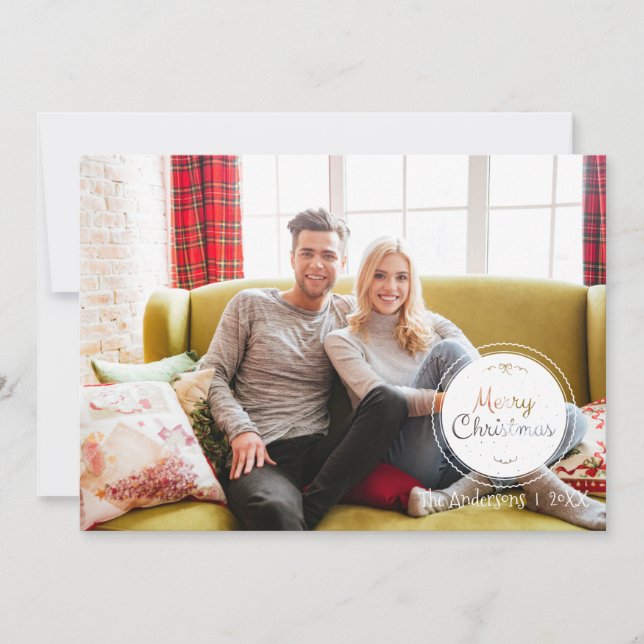 Weihnachtsschmuck Weihnachten Weihnachtskarte (Vorderseite)