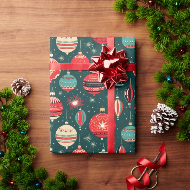 Weihnachtsschmuck Weihnachtsgeschenk Wrap Geschenkpapier (Feiertagsgeschenk)