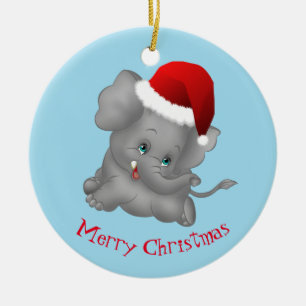 Weihnachtsschmuck-Weihnachtsmann Keramikornament