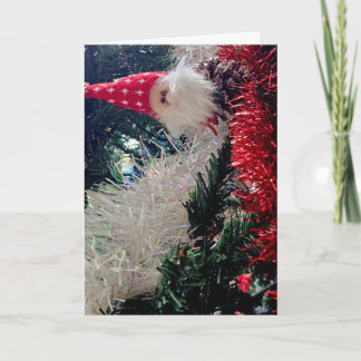 Weihnachtsschmuckkarte Karte