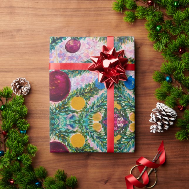 Weihnachtsschmuckpapier Geschenkpapier (Feiertagsgeschenk)
