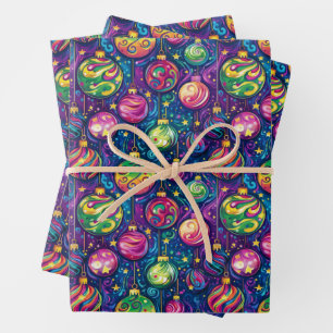 Weihnachtsschmuckpapier Geschenkpapier Set