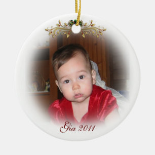 Weihnachtsschmuckportrait für Fotografie Keramik Ornament
