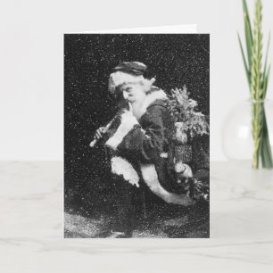 Weihnachtsschnee Feiertagskarte